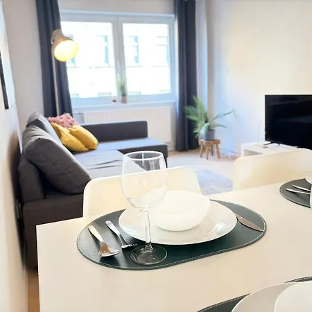 公寓 Cosyhomes24 - Centrally With Parking Space And Living - Ge11b